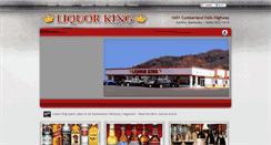 Desktop Screenshot of liquorkingcorbin.com